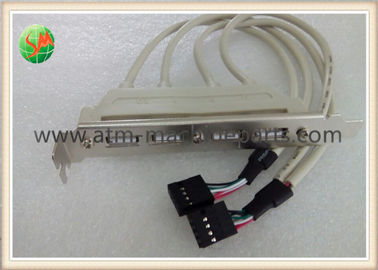 Διπλό καλώδιο 4 πυρήνων PC NCR 66xx Talladega ανταλλακτικών μετάλλων ATM λιμένας USB