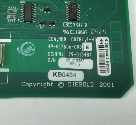 Diebold 49-017656-000E CCA Κάρτα πίνακα ελέγχου