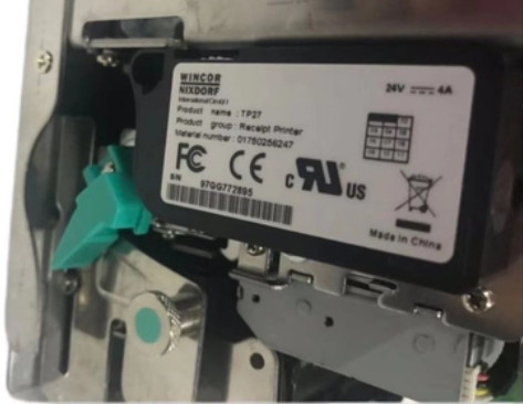 01750256247 1750256247 Wincor Nixdorf TP27 Εκτυπωτής Πιστωτικών Εκτυπωτής TP27 (P1 + M1 + H1)