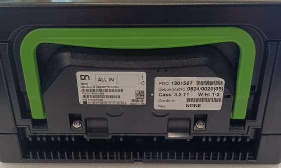 1750301684 01750301684 Τμήματα μηχανών ΑΤΜ DN 200 N906 Diebold Nixdorf AIC ALL IN CASSETTE CONV Τμήματα ανταλλακτικών ΑΤΜ