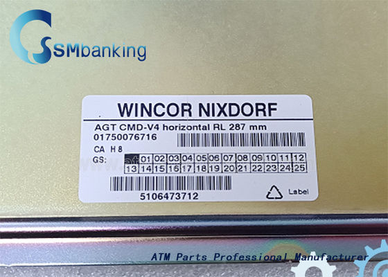 Μεταφορά AGT cmd-V4 οριζόντιο RL 287mm Chasis 1750076716 Wincor Nixdorf 01750076716 μερών του ATM