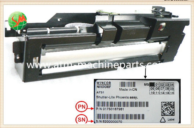 01750187981 μέρη 1750187981 παραθυρόφυλλο Lite Assy PC280 Wincor Nixdorf ΠΑΡΑΘΥΡΟΦΥΛΛΩΝ V.6 ΕΞΟΔΩΝ
